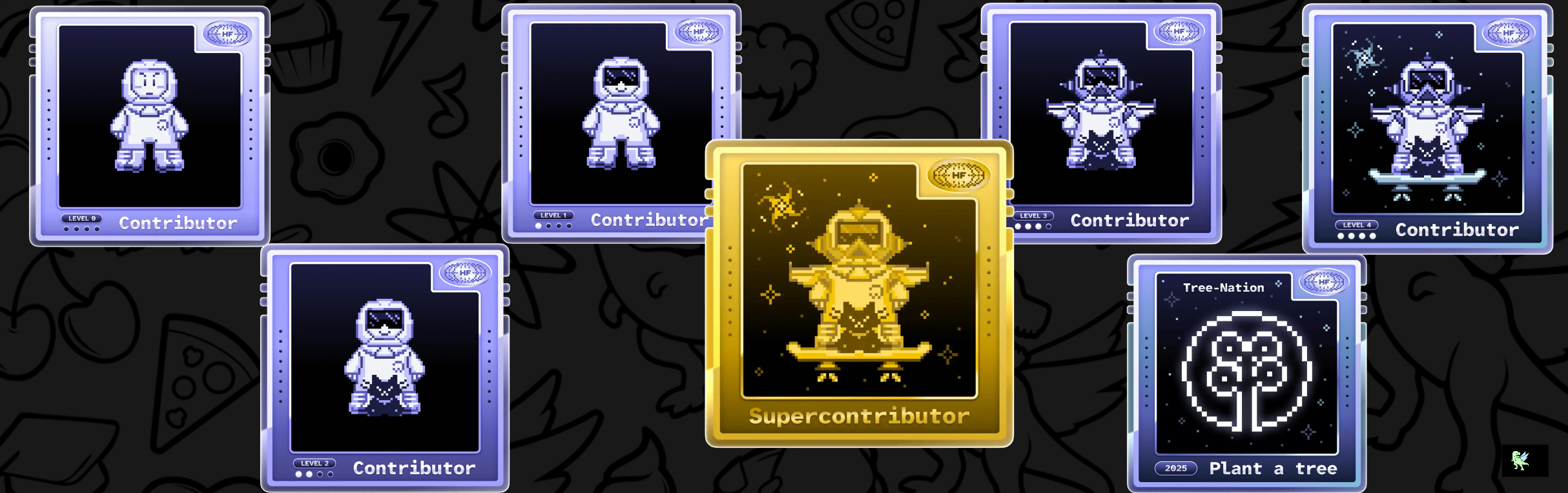 Hacktoberfest badges