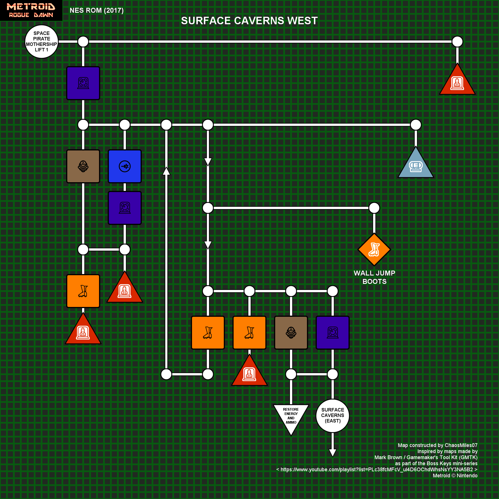 Surface Caverns: West Desolate Surface