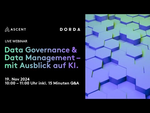 Data Governance Webinar