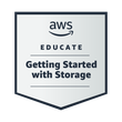 Oscar's certification AWS Educate Getting Started with Storage