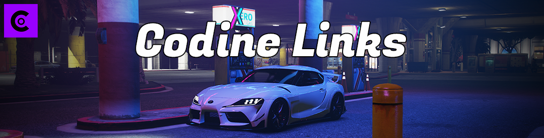 Codine Development Links Banner