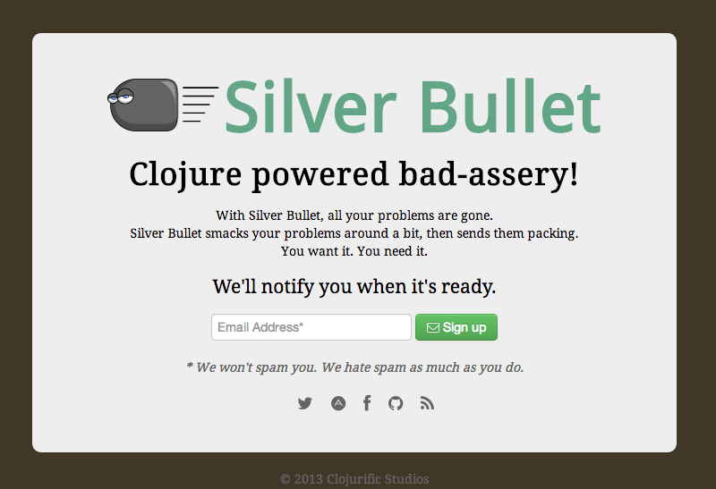 Silver Bullet Example