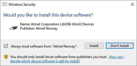 install driver