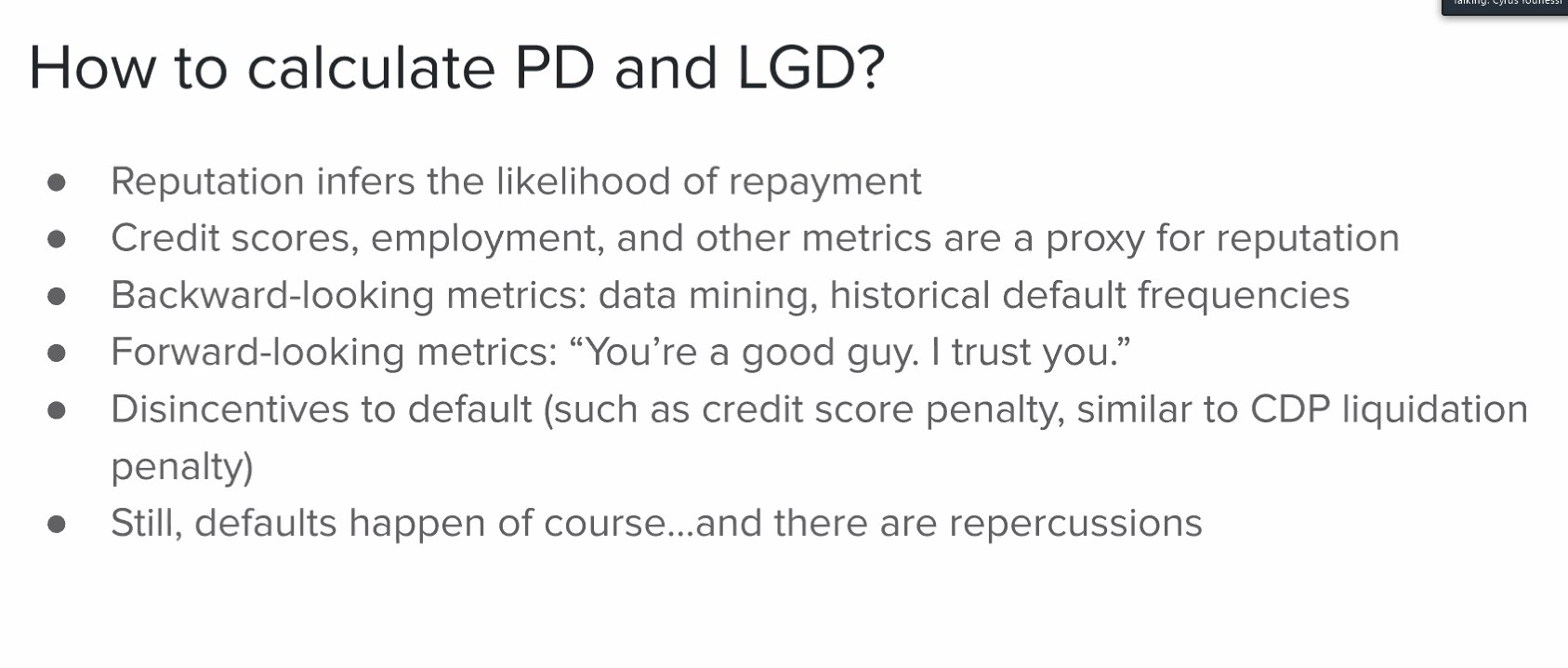 How to calculate PD and LGD?