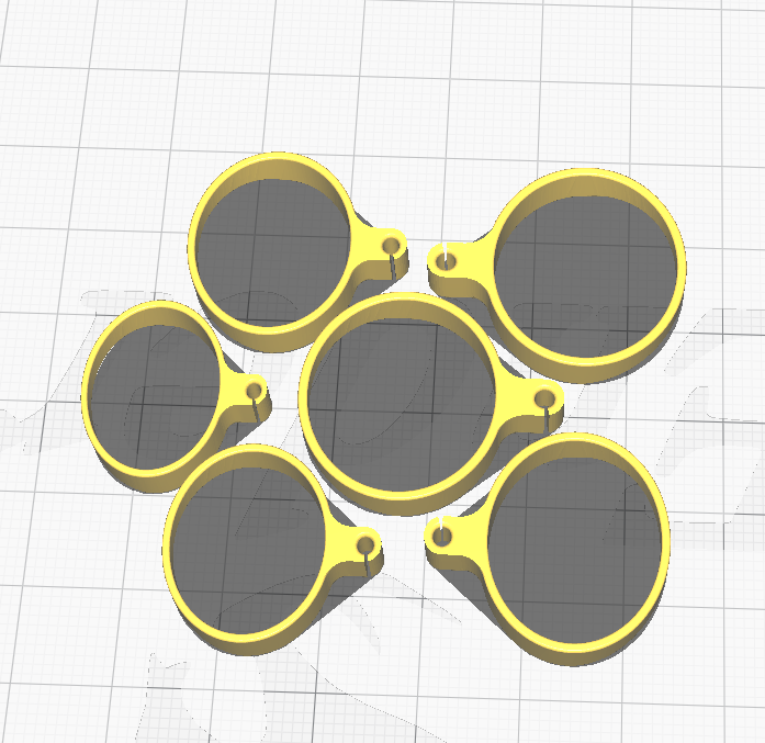 Different sized guide rings