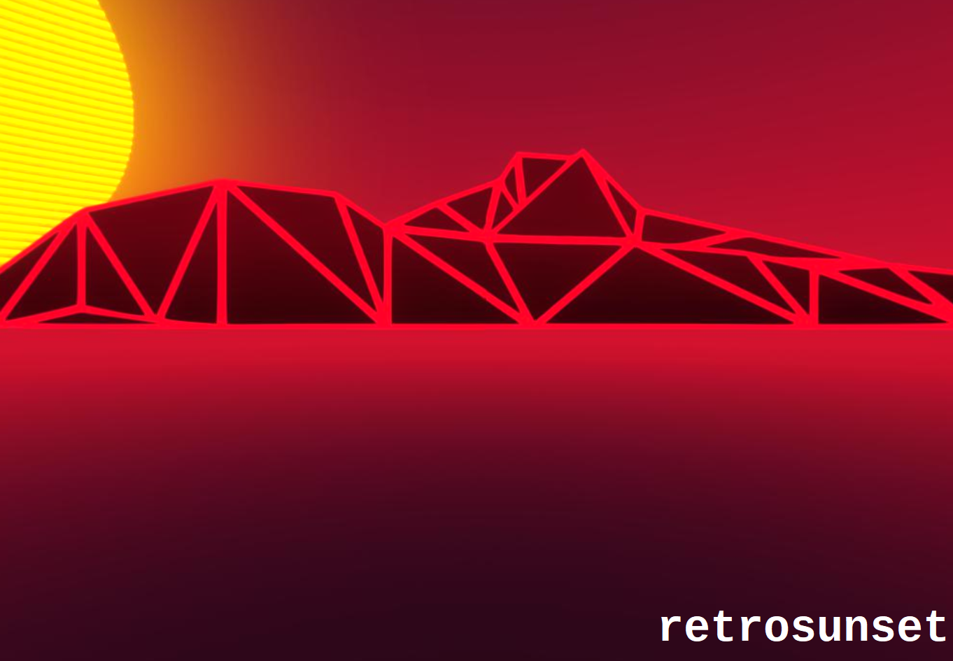 retrosunset