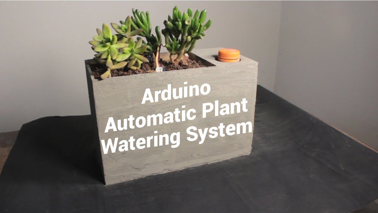 Sprout: Arduino Automatic Self Watering Planter