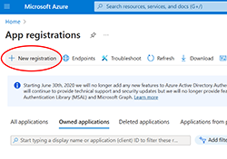 App registrations