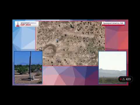 Rocket Launch at Spaceport America Cup