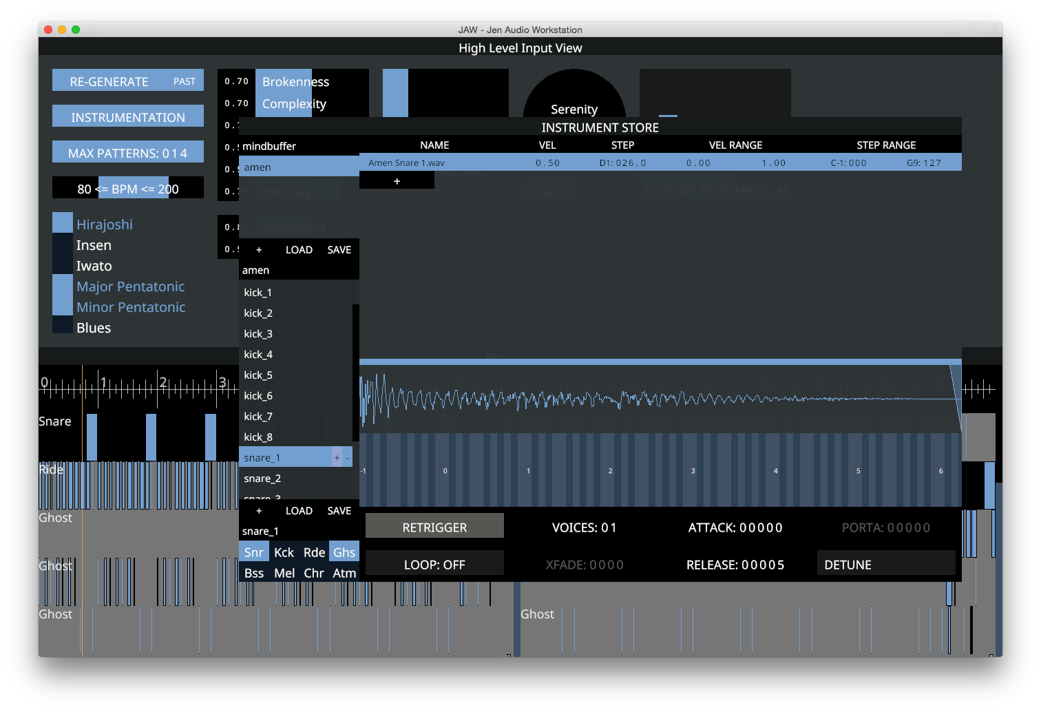 JAW - Jen Audio Workstation