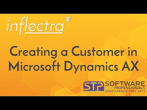 Creating New Customer in Dynamics AX