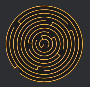 SVG Circular maze