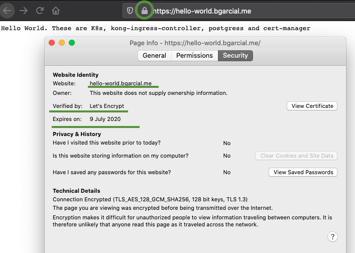 TLS encryption