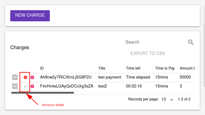 invoice state