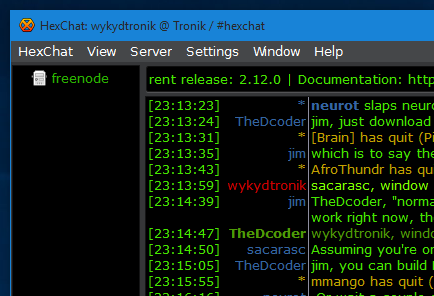 hexo irc channel