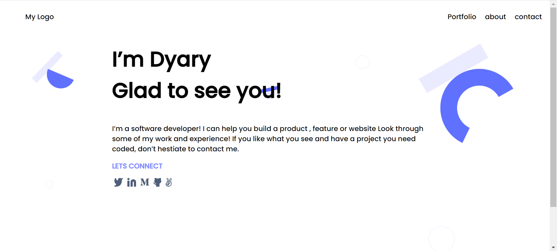 GitHub - DyaryRaoof/my-portfolio-bootstrap: this is my portfolio ...