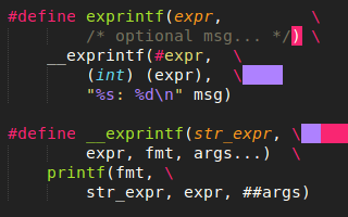 C Improved macros