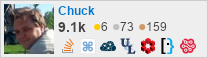 profile for Chuck on Stack Exchange, a network of free, community-driven Q&A sites