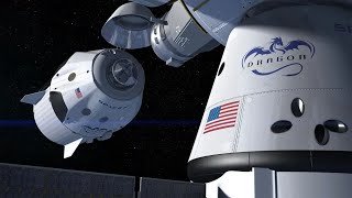 Acoplamento CrewDragon na ISS - NASA e SpaceX