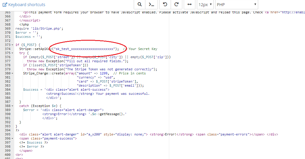 Stripe Checkout Form Install Instructions