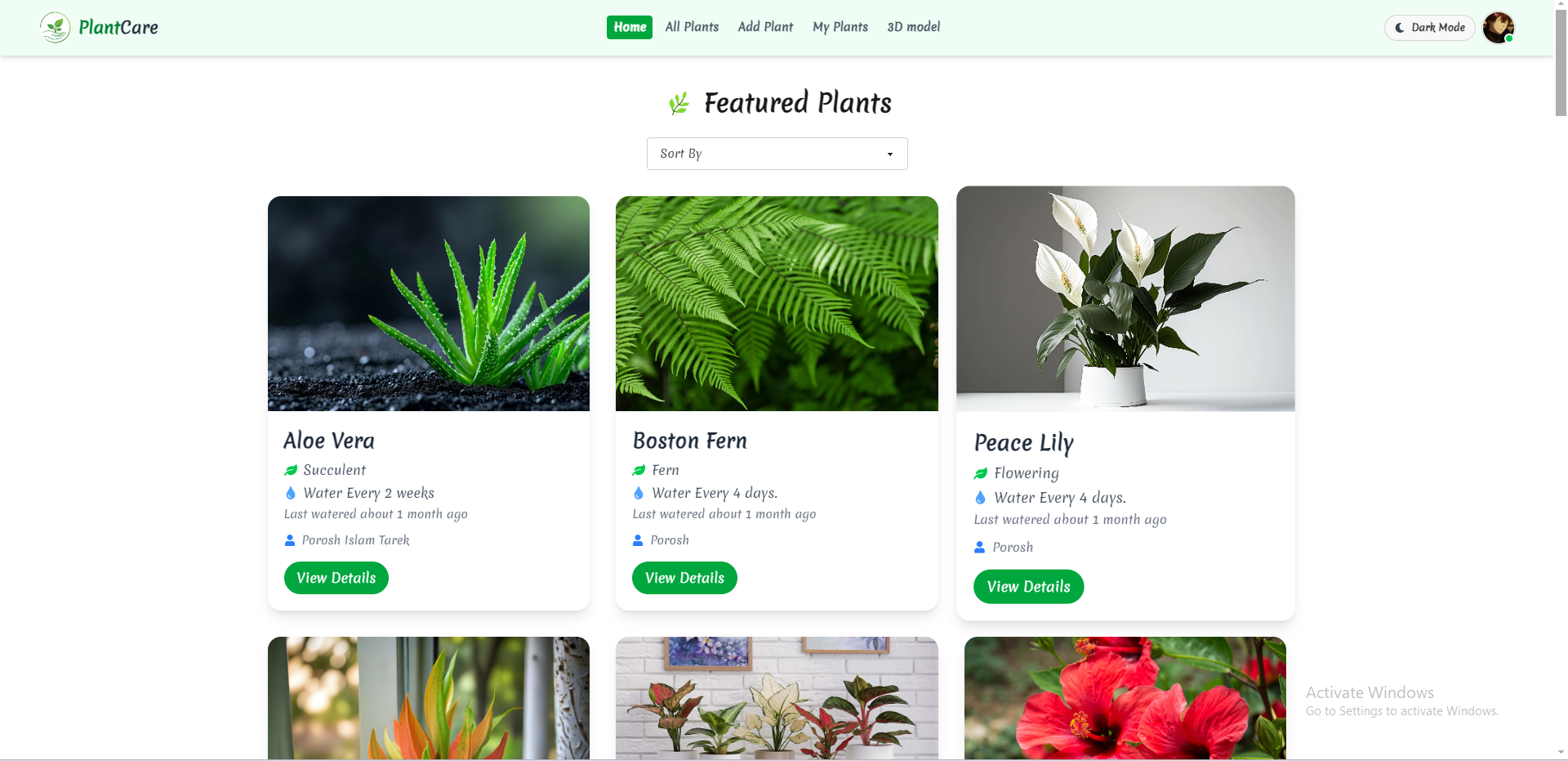 GitHub - taanzzz/my-plantcare-project: 🌿 Plant Care Tracker is a full ...