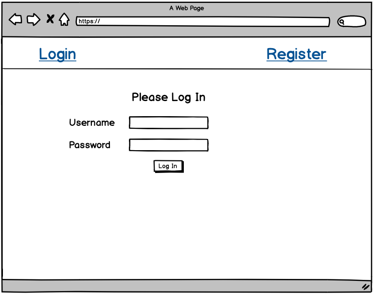 Login Screen