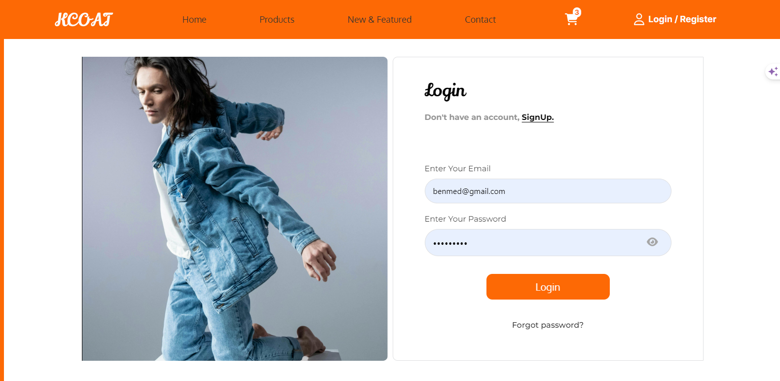 login