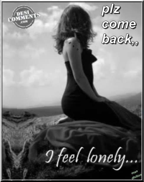I feel lonely