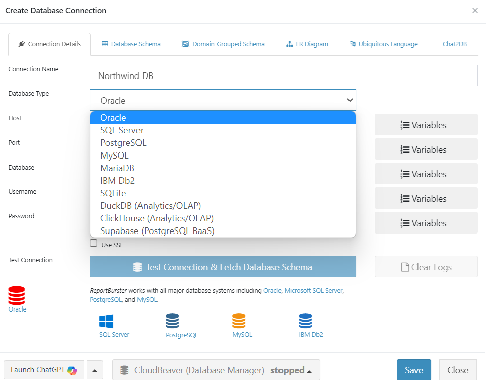 AI-Driven DB Connection - New