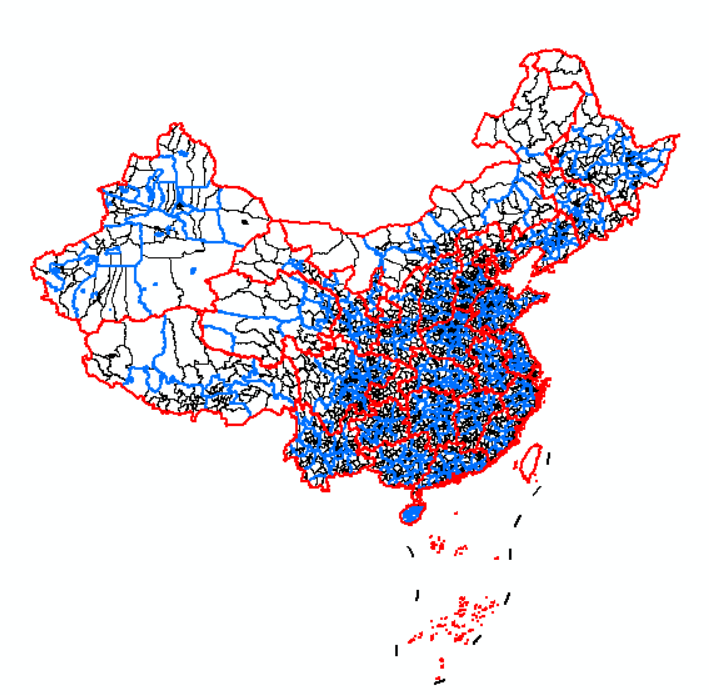 长时间序列的行政区划数据