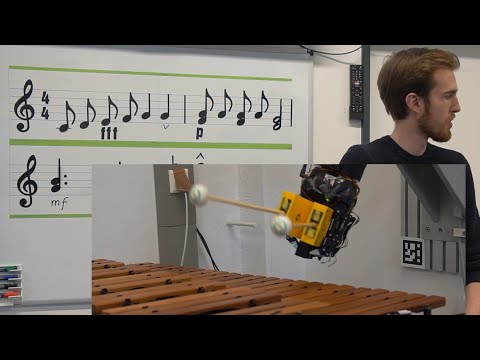 marimba playing robot