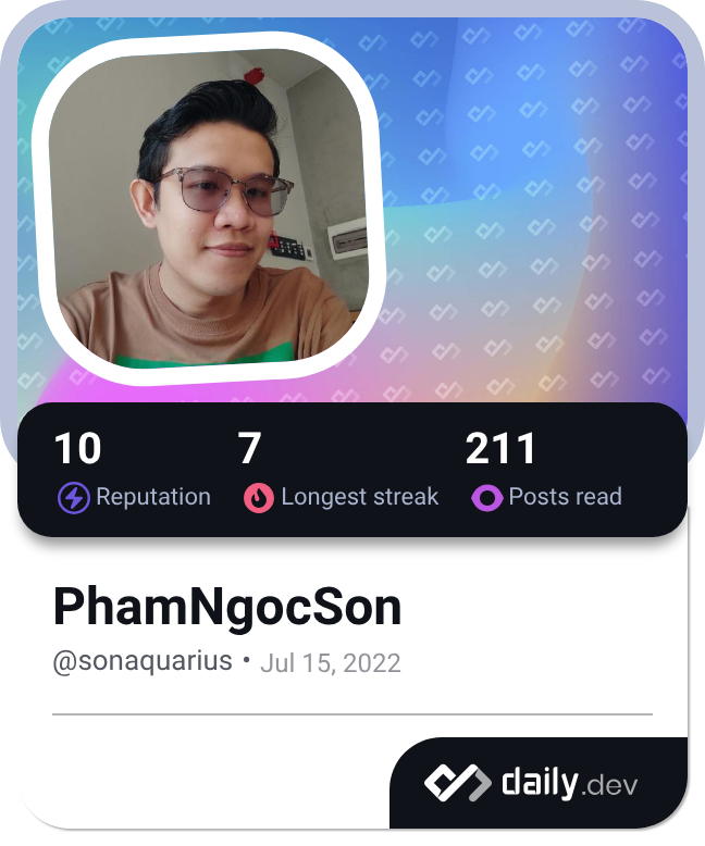 PhamNgocSonTech (PhamNgocSon) · GitHub
