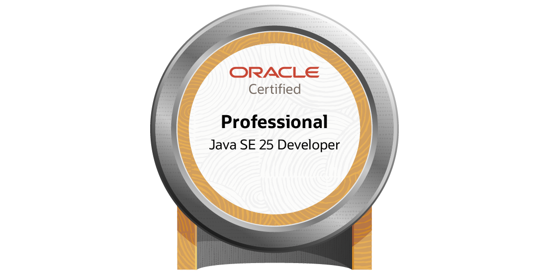 Oracle Certified Professional: Java SE 25 Developer