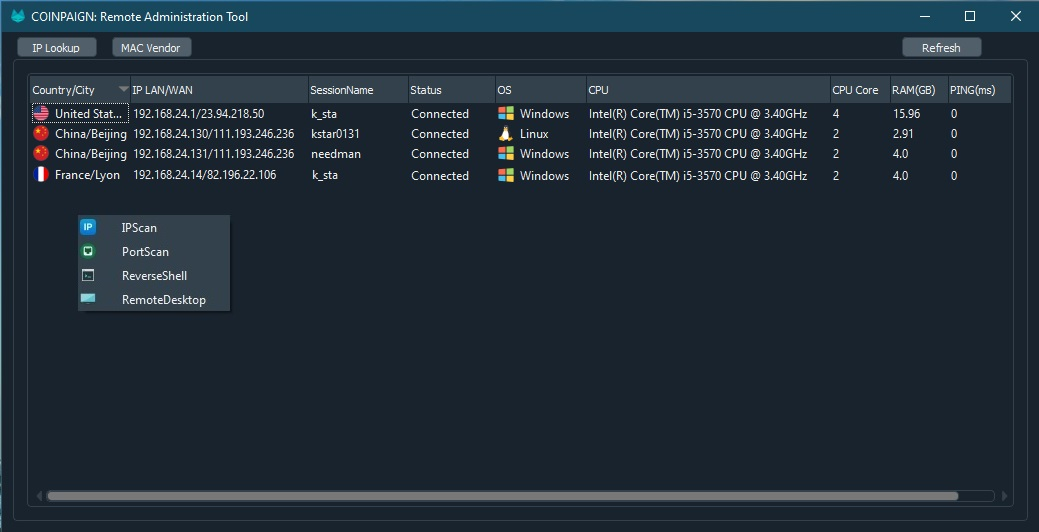 GitHub - romainvg/OCRP6: Python Remote Administration Tool With GUI ...