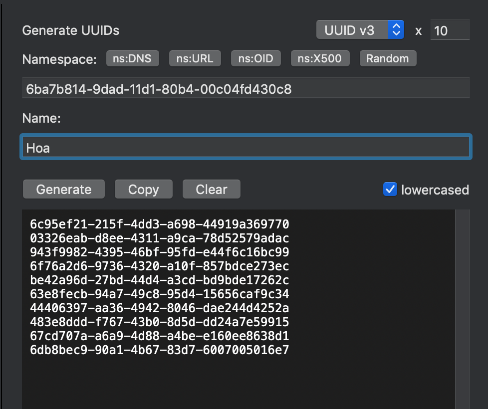 DevUtils.app: UUID Generator/Decoder macOS app