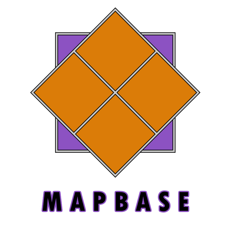 Mapbase Logo w/ text below