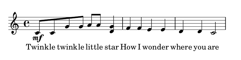 twinkle twinkle initial version