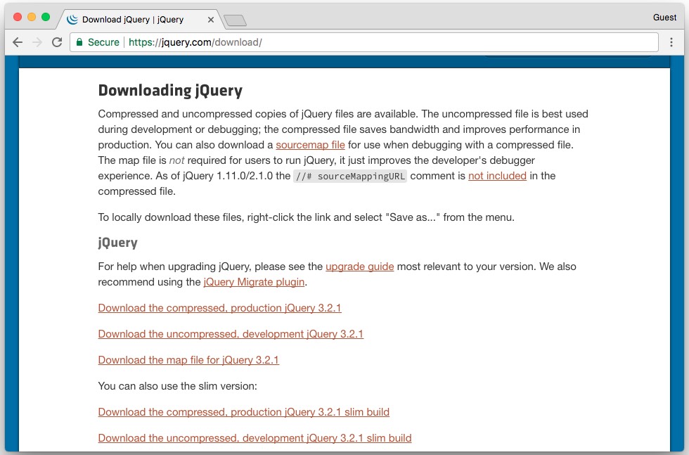 jQuery Download