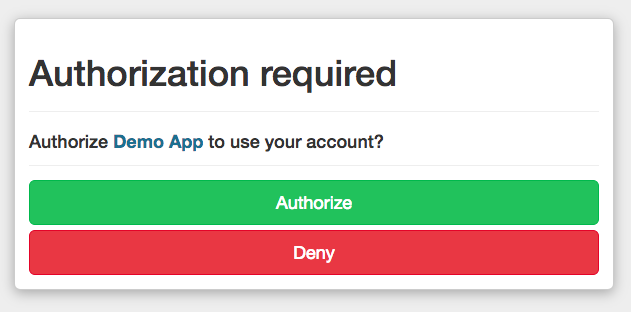 Authorize