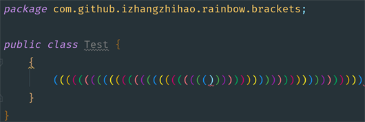 Rainbow Brackets