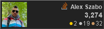 profile for Alex Szabó at Stack Overflow, Q&A for professional and enthusiast programmers
