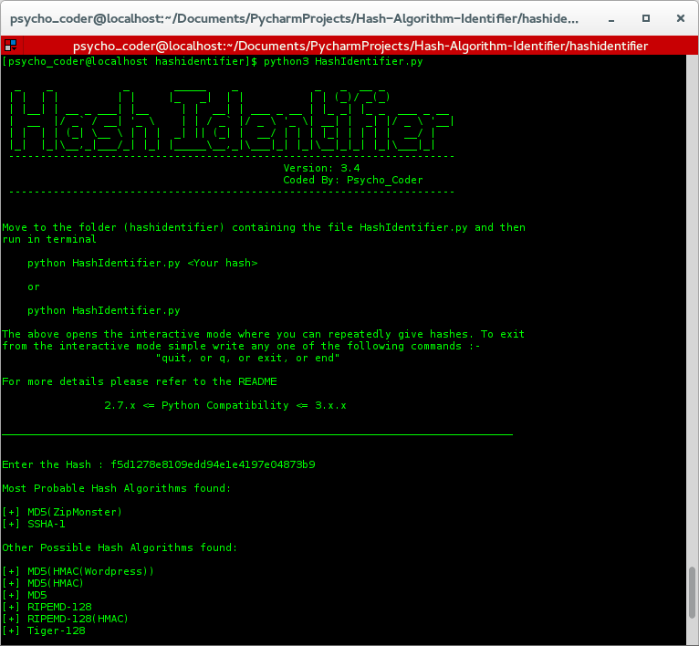 hash-identifier