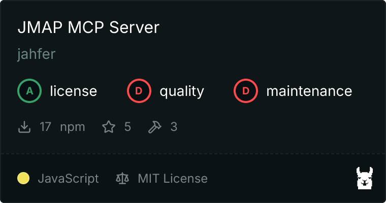 GitHub - jahfer/jmap-mcp-server: MCP Server for JMAP (Fastmail) over ...