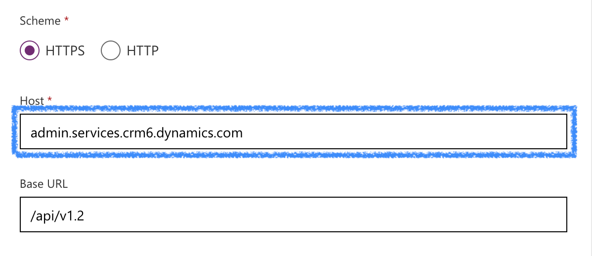Service URL