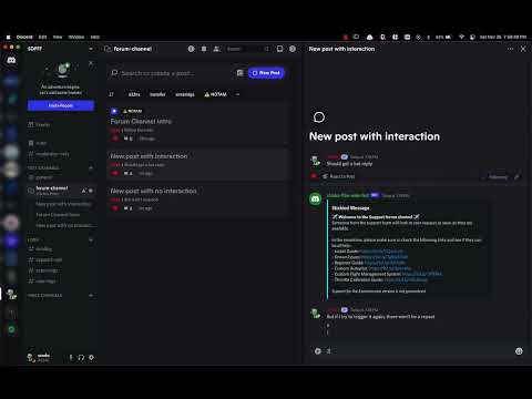 FBW Discord Bot - Respond on Forum Post Create