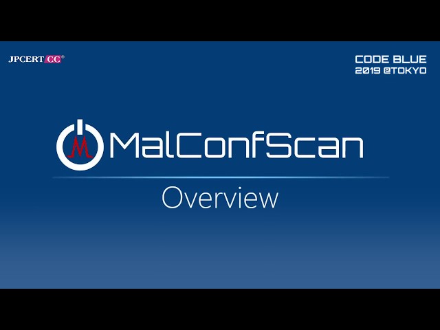 MalConfScan_Overview