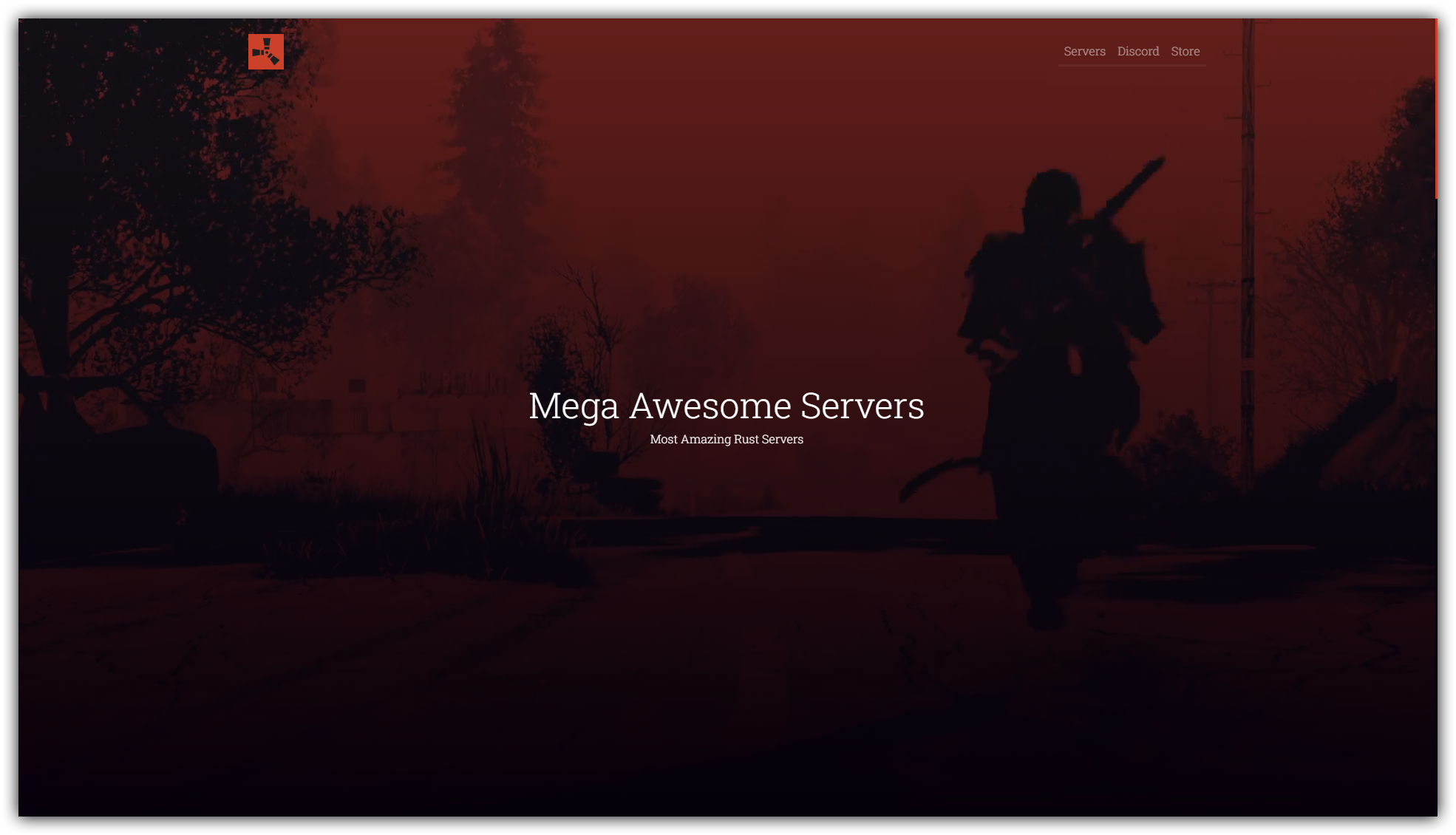 Rust-Server-Website-Template