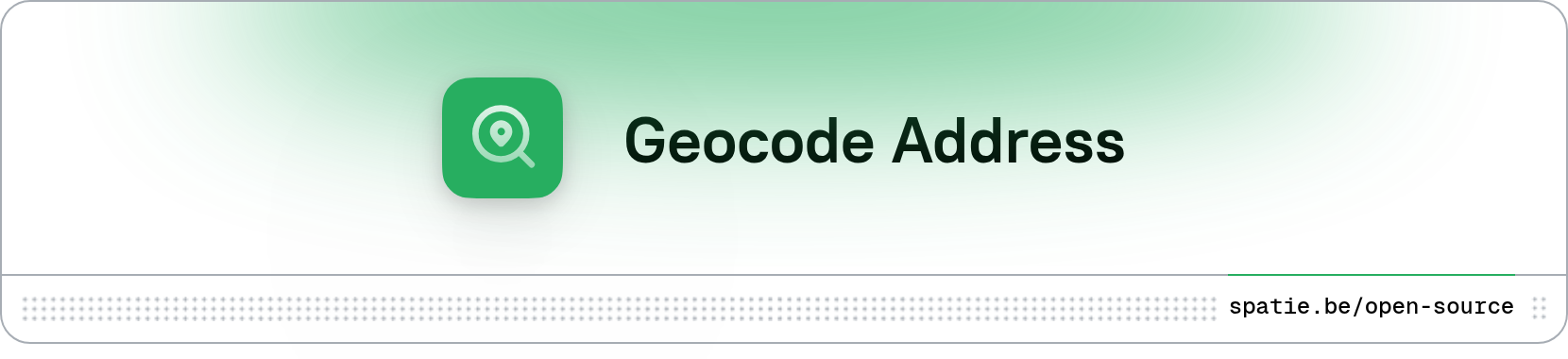 Logo for Geocoder