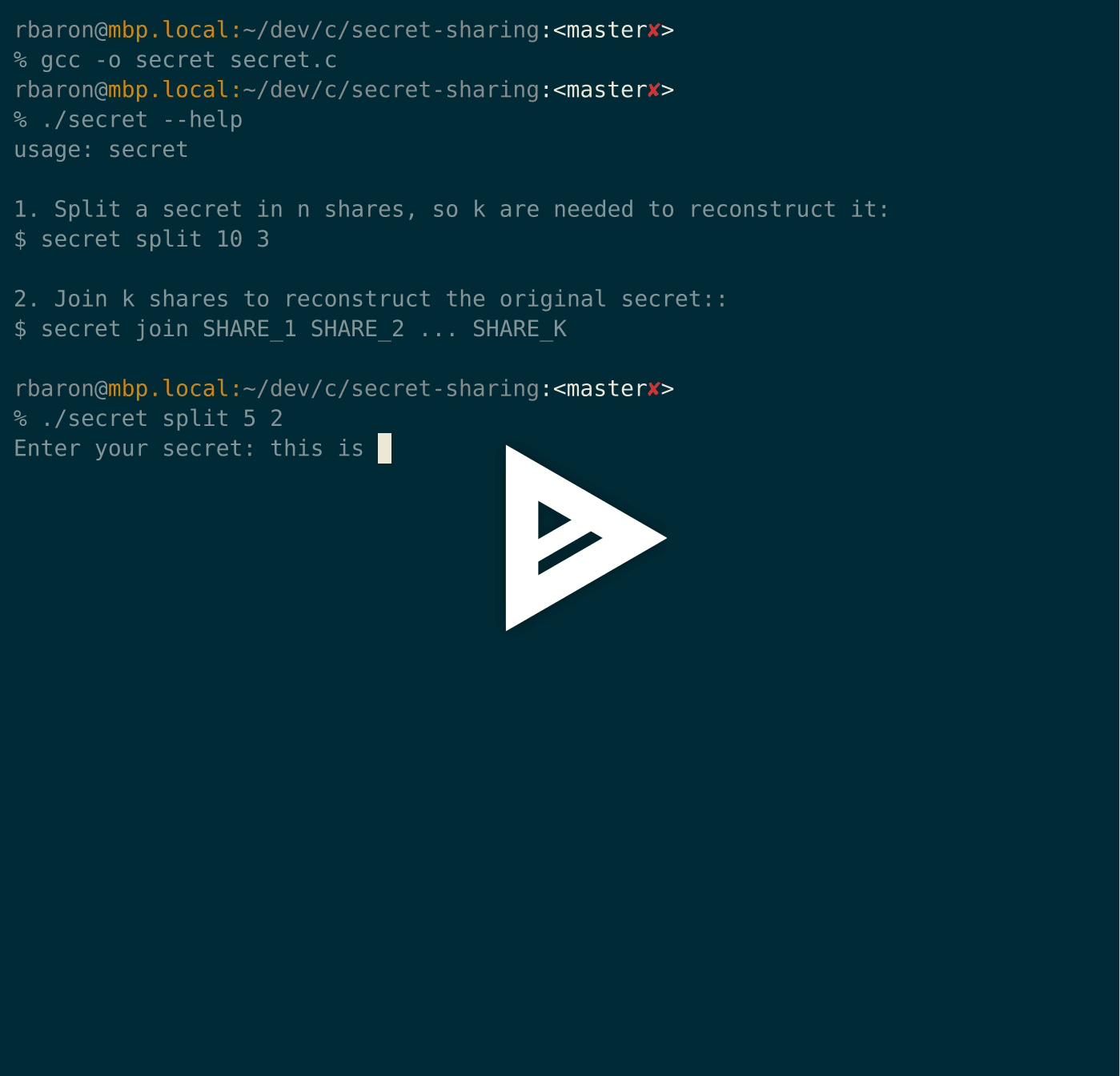 asciicast
