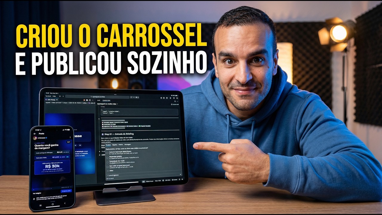 Assista ao vídeo de lançamento